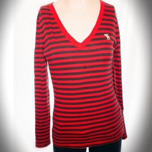 👛 5 FOR $15! Abercrombie Kids Girls V Neck Shirt